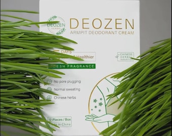 free shipping Deozen Deodorant cream, pack of 24 sachets (for 12 uses)