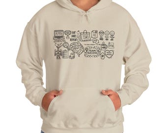 HR Hoodie, Human Resources Sweatshirt, Funny HR Manager Gift, Recruiter Hooded Sweatshirt, People Operations Tech Humor Corporate Gift
