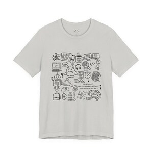 Java Developer Shirt, Programmer Gift Tee, Software Engineer Graphic T-Shirt, Funny Coding Humor Shirt, Java Code Doodle T-shirt Gift image 11