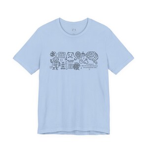 T-shirt voor Java-ontwikkelaars, cadeau-T-shirt voor programmeurs, grafisch T-shirt voor software-engineers, grappig T-shirt met code-humor, T-shirt met Java-code-doodles als cadeau afbeelding 3