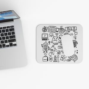 Mauspad für Java-Programmierer, lustiges Entwicklergeschenk, Schreibtischunterlage für Software-Ingenieure, Computerpad für Java-Entwickler, Geschenk für technische Leiter Bild 4