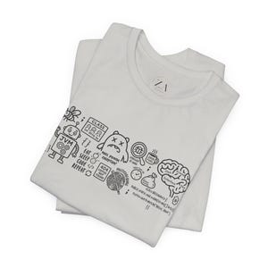 T-shirt voor Java-ontwikkelaars, cadeau-T-shirt voor programmeurs, grafisch T-shirt voor software-engineers, grappig T-shirt met code-humor, T-shirt met Java-code-doodles als cadeau afbeelding 5