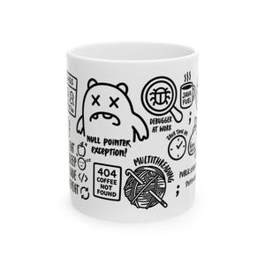 Java Developer Mug, Funny Programmer Gift, Computer Science Coffee Mug, Software Engineer Mug, Java Coding Gift, Tech Coworker Ceramic Mug afbeelding 4