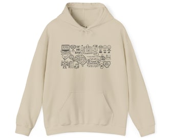 HR Hoodie, Human Resources Sweatshirt, Funny HR Manager Gift, Recruiter Hooded Sweatshirt, People Operations Tech Humor Corporate Gift