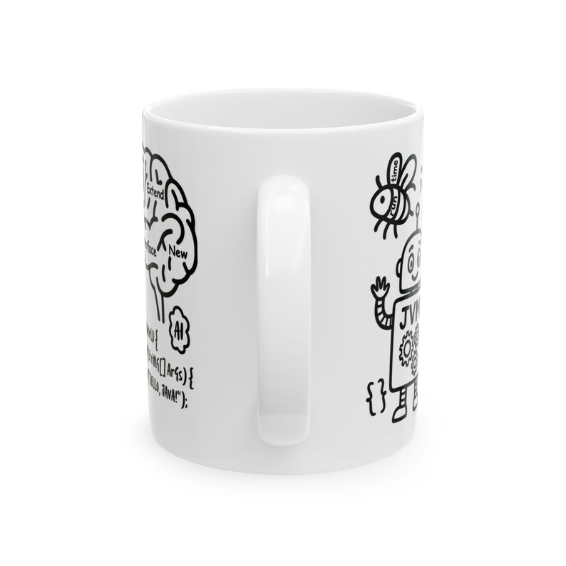 Java Developer Mug, Funny Programmer Gift, Computer Science Coffee Mug, Software Engineer Mug, Java Coding Gift, Tech Coworker Ceramic Mug afbeelding 5