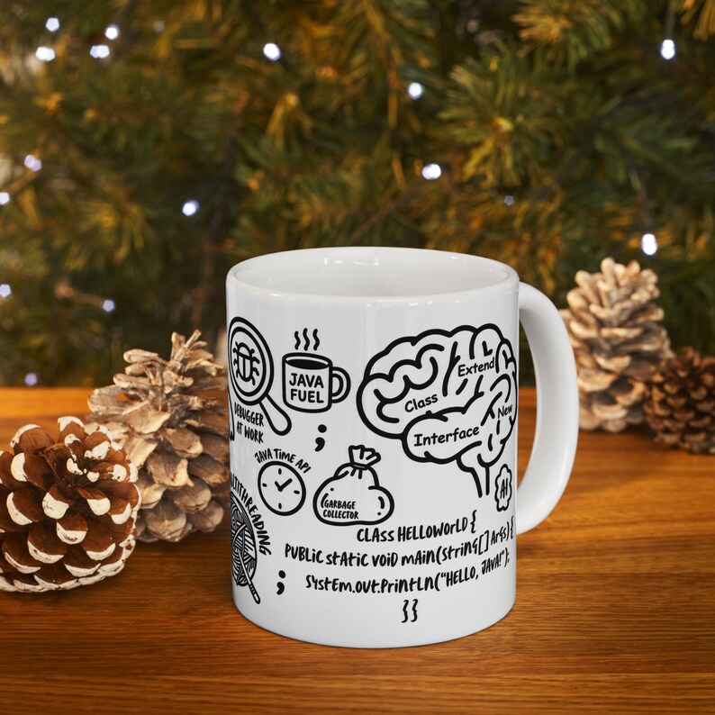 Java Developer Mug, Funny Programmer Gift, Computer Science Coffee Mug, Software Engineer Mug, Java Coding Gift, Tech Coworker Ceramic Mug afbeelding 13
