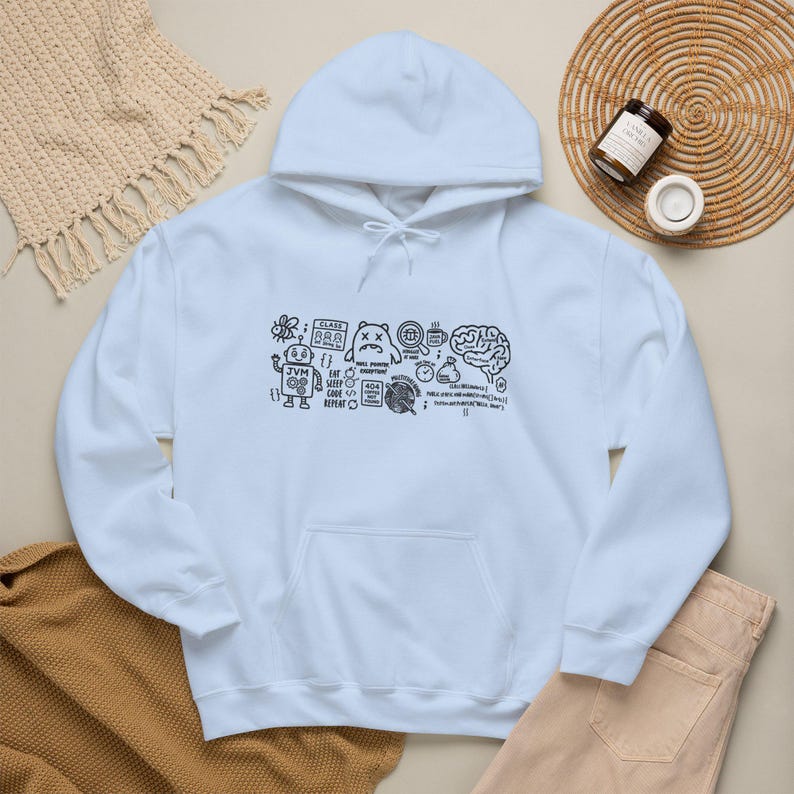 Java Developer Hoodie, Programmer Gift hoodie, Software Engineer Hooded, Funny Coding Humor Hoodie, Computer Science Gift, Java Coder Hoodie image 5