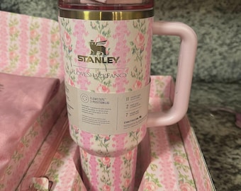Stanley × LoveShackFancy Blooming Heirloom 40 oz Quencher H2.0 FlowState Tumbler