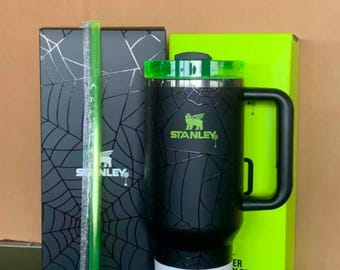 Stanley Halloween Web Glow H2.0 FlowState 40 oz Quencher Tumbler