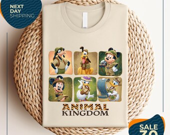 Disney Safari Trip Shirt | Animal Kingdom Shirt | Mickey and Friends Shirt | Safari Mode Shirt | Wild Life Shirt | Kids Adults Disney Shirt