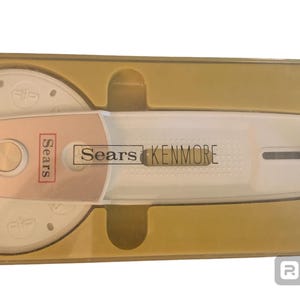 Vintage Sears Kenmore Buttonhole Attachment Accessory Tool Guage W Case #10
