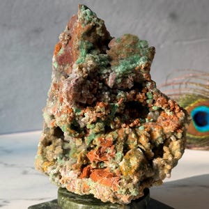 Raw Smithsonite Crystal Cluster – Green Botryoidal Mineral Specimen from Java Indonesia