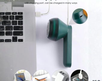 Electric Lint Remover for Clothing, Rechargeable Fabric Shaver for Sweaters , Furniture