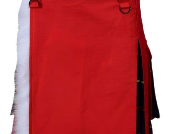 Falda escocesa para hombre Falda escocesa navideña