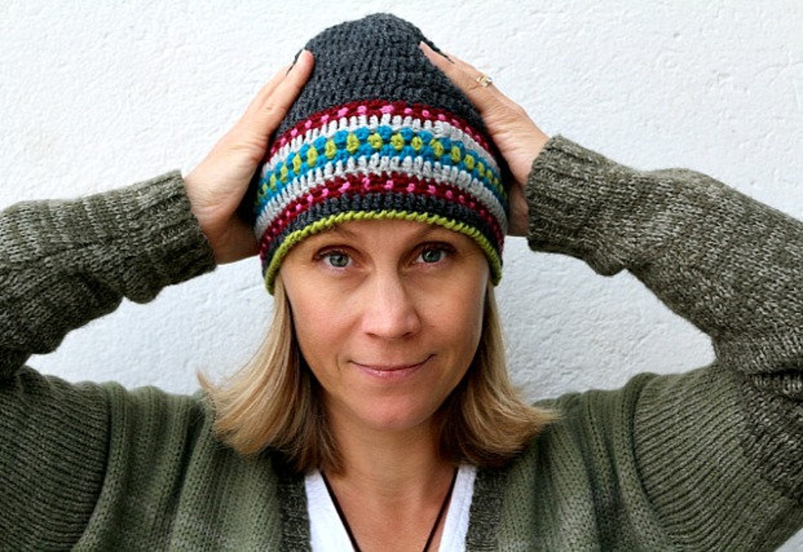 CROCHET pattern Nordic Hat Pdf crochet pattern US UK | Etsy