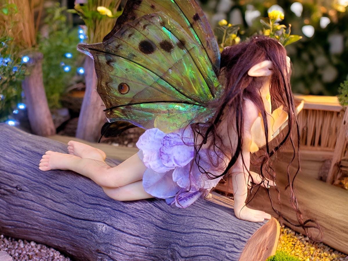 工芸品 Butterfly Fairies Butterfly Fairies Figurine - Etsy