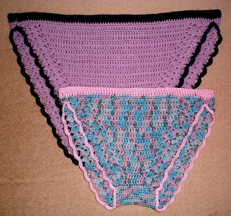 Lingerie pattern Lacy panties .PDF PATTERN crochet Etsy