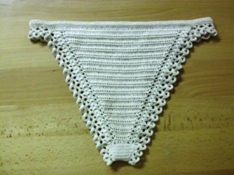 2 lingerie patterns PDF SET of Crochet panties and thongs Etsy