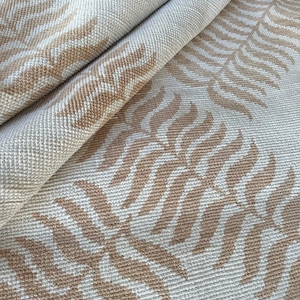 Ivory Brown Wool Distressed 8x10, 9x12, 10x14, 12x15, 12x18 Easily Washable Handknotted Oushak WOOL Rug Made To Order !! Free Shipping!!