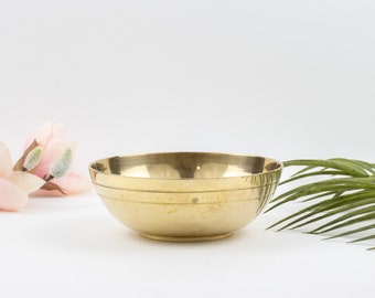 Vintage Brass Bowl