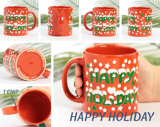 Single Waechtersbach Christmas Mug | Various Christmas Designs | Sold Individually