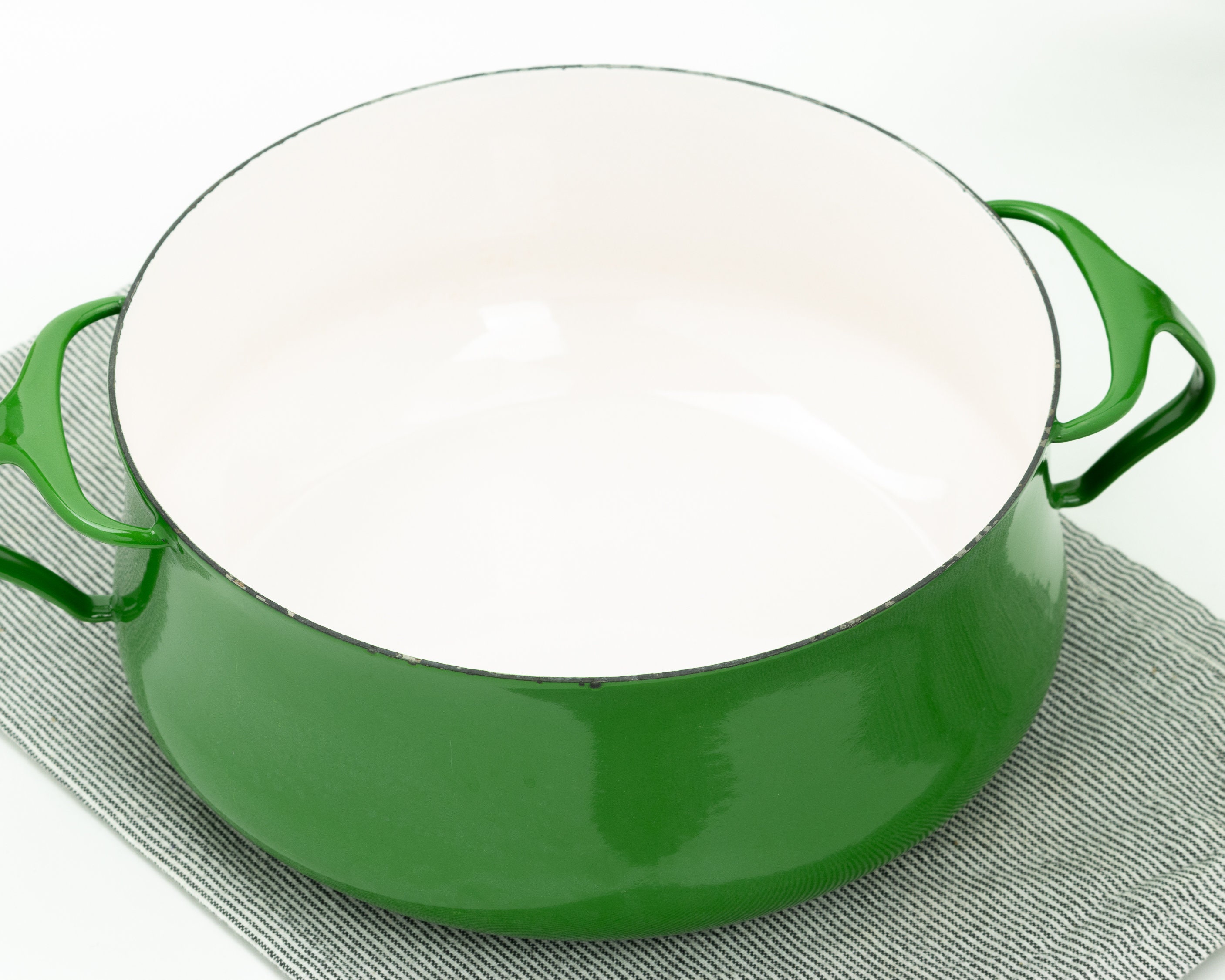 Dansk Kobenstyle Dutch Oven  4 Qt. Green Enamel Pot with Lid