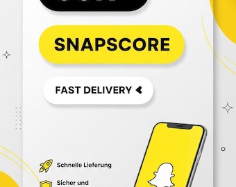 50k Snapscore-Konto | | Snapchat 50.000+ Punkte | Schnelle Lieferung
