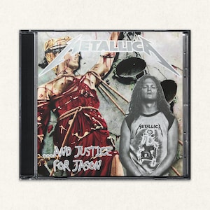 激激レア　メタリカ1989年カーク、ラーズ、ジェイソン、サイン入りツアーパンフ！ Jason newsted - Etsy 日本