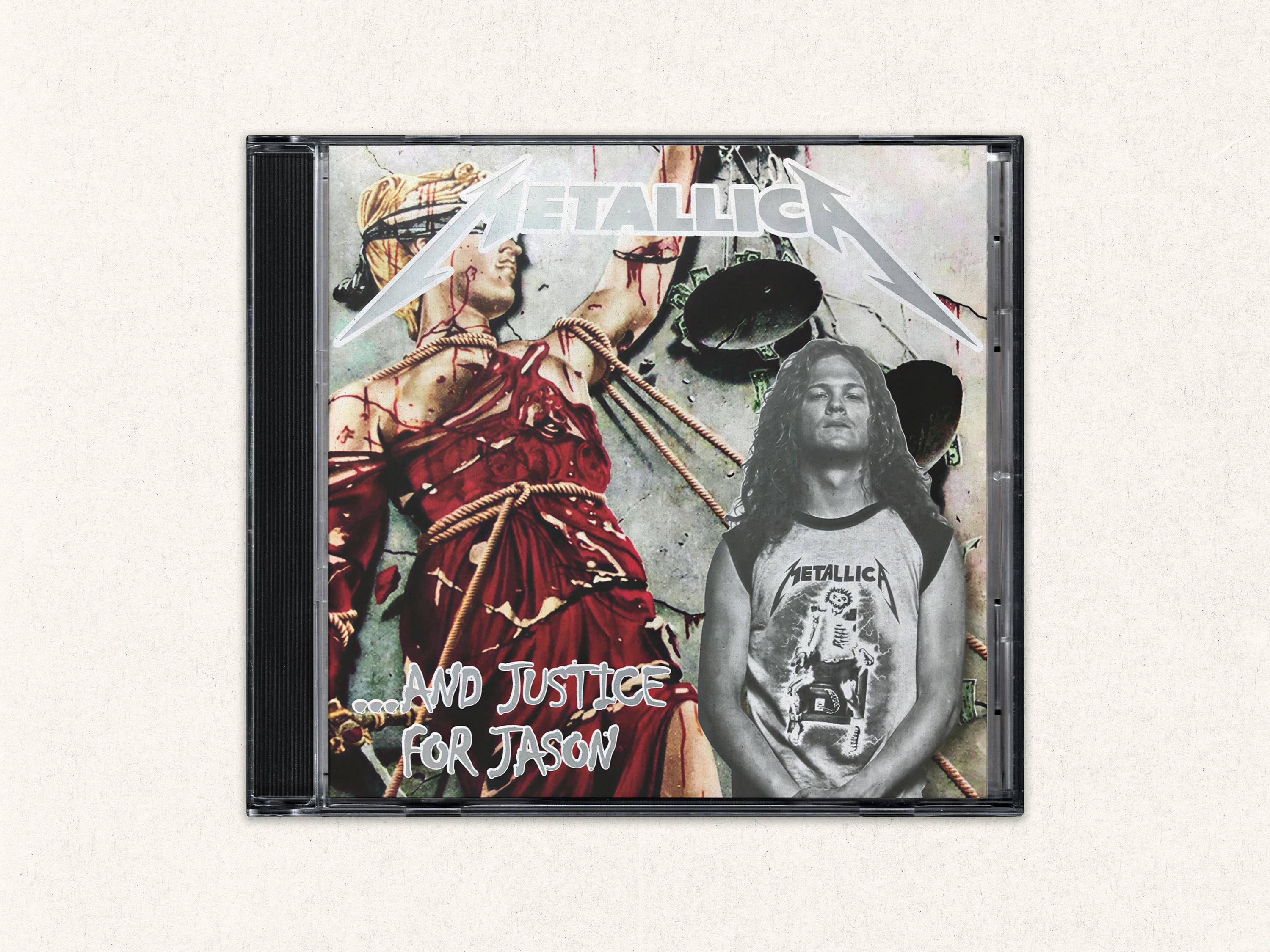 激激レア　メタリカ1989年カーク、ラーズ、ジェイソン、サイン入りツアーパンフ！ Jason newsted - Etsy 日本