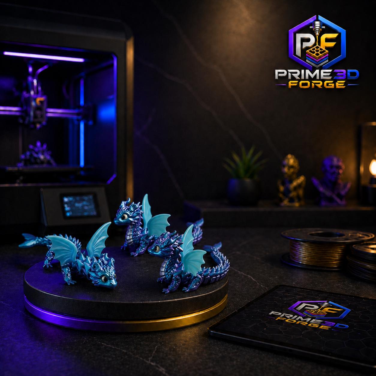 300+ Flexi Dragon STL Bundle | Articulated 3D Print Files | STL + 3MF ...