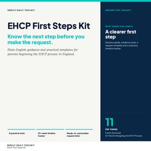EHCP-förberedelseverktyg Storbritannien | Föräldraguide | Planerare för bevis och förfrågningar | Stöd för särskilda behov bild 1