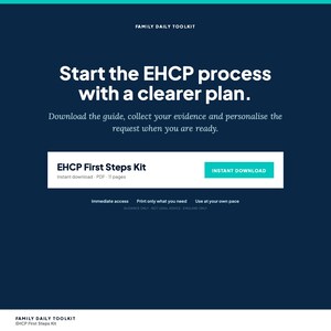 EHCP-förberedelseverktyg Storbritannien | Föräldraguide | Planerare för bevis och förfrågningar | Stöd för särskilda behov bild 5