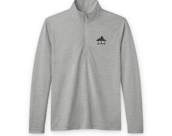 Men's PosiCharge® Tri-Blend Wicking Quarter-Zip Pullover