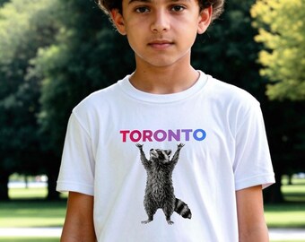 Toronto Raccoon - Młodzieżowa klasyczna koszulka