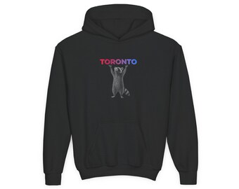 Sudadera con capucha juvenil de Toronto Raccoon