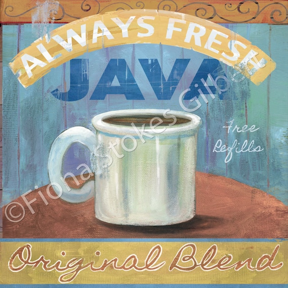 4 Coffee Pictures Kitchen Diner Decor Mocha Cafe Wall Hanging Mocha Java Green