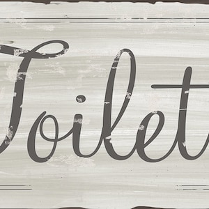 French bath decor,Rustic French Toilette Wall decor distressed look, Shabby Chic French