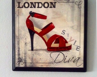 London Shoe Style wall art