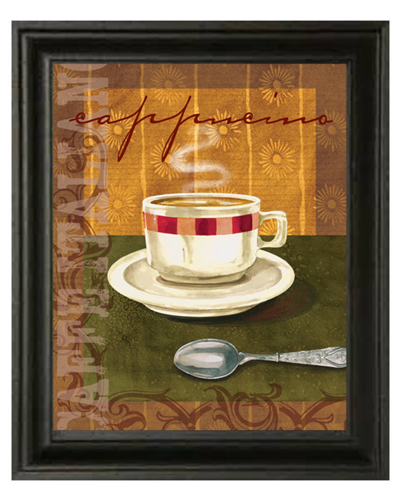 Coffee Art Printscappucino italian Cafe Italian Etsy