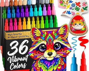 ARTISTRO 36 Acrylic Paint Markers Set