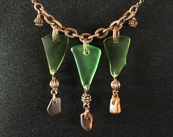 Lake Superior Glass Necklace