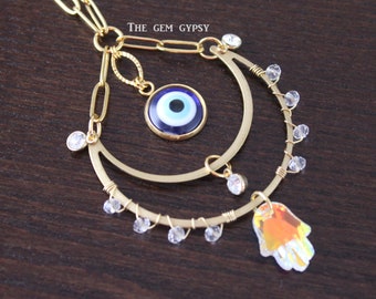 Eye Rear View Mirror Charm - Made by Felicia Cantillo