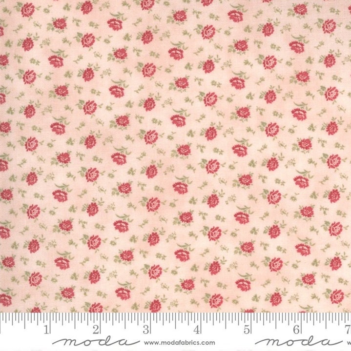 44254.12 Bloom by Three Sisters, Color Blush Sanctuary 12 yd. continuous cuts
