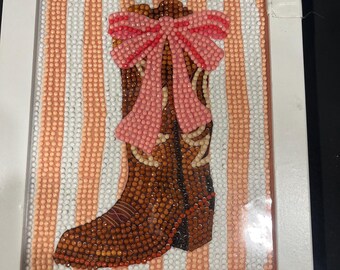 Completed Cowboy Boot