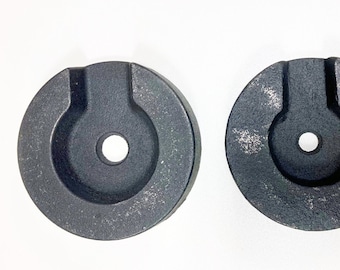 Lamp Parts-Lamp Base Cast Iron Loader Weights, Available in 2 Sizes (1-Pc.)