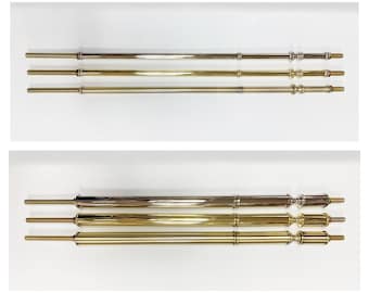 Lamp Parts-Threaded PIPE/Plated TUBE Kit for Lamp Repair/Sculpture Suppor(1-set)