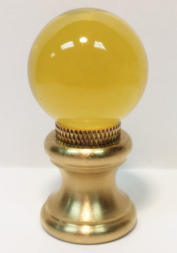 Solid clearance brass finials