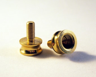 Lamp Parts-Lamp Finial ADAPTER**Polished Brass**Solid Brass (1-PC.)