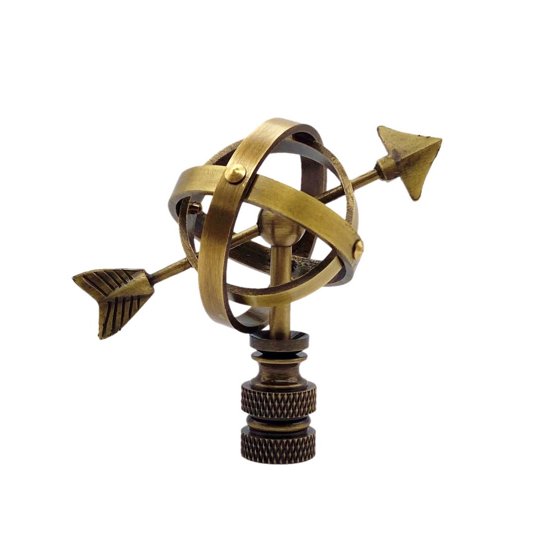 Lamp Finial-Large CAST Leaf-Polished Brass Finish, Highly Detailed Lamp Finial-Large CAST Leaf-Polished Brass Finish, Highly Detailed
