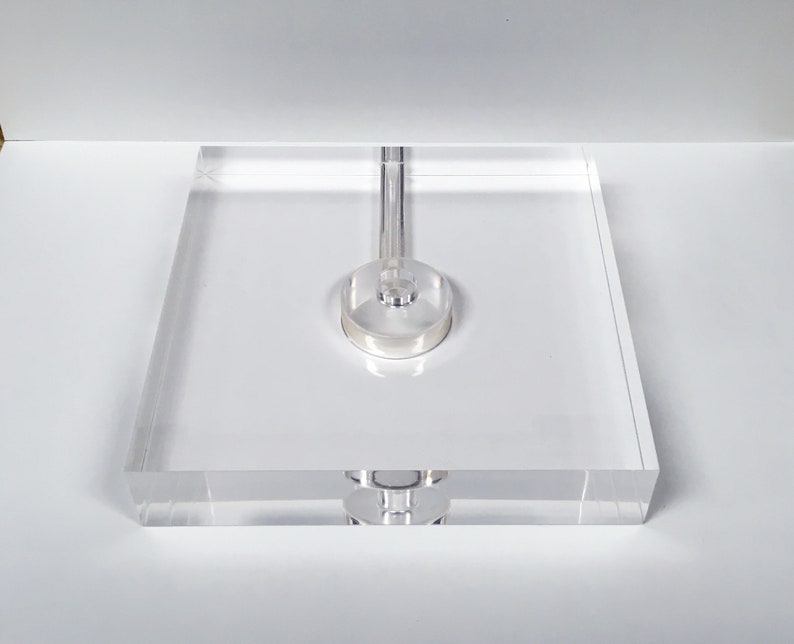 Lamp Partsacrylic LAMP Basessquare or Round 5 or Etsy